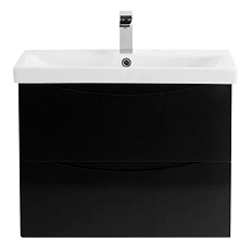 Тумба под раковину подвесная BelBagno Marino 70 см nero lucido