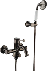 Смеситель для ванной Lemark Peretto с монолитным изливом