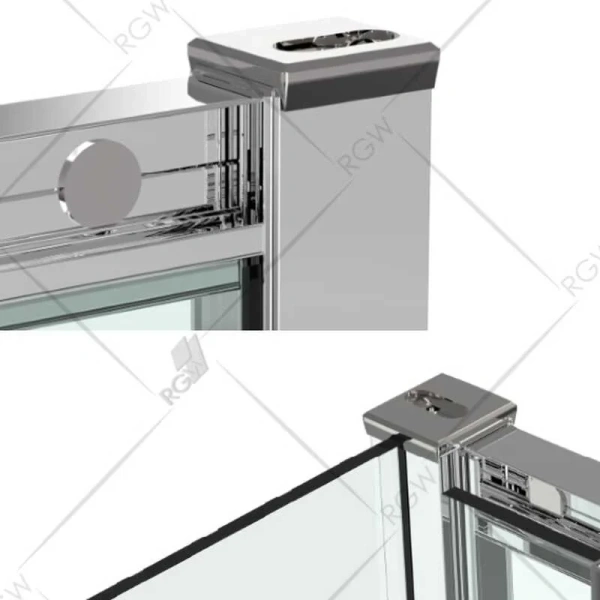 Душевой уголок RGW Classic CL-44 32094480-1 80x100 см прямоугольный (детальная фотография), 100х80