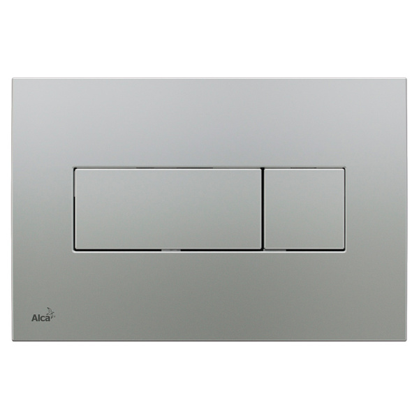 Клавиша смыва Alcaplast хром матовый M372 (детальная фотография)