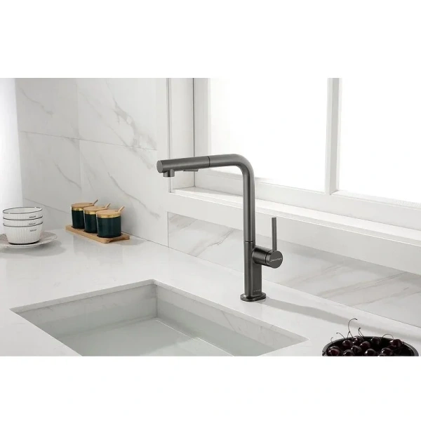 Смеситель для кухни Paulmark Neo беретта Ne214419-B (детальная фотография), другие