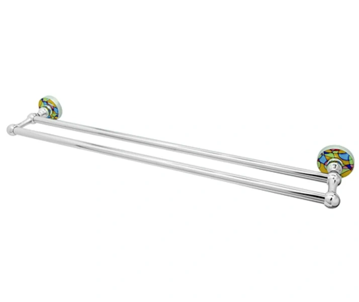 Полотенцедержатель WasserKRAFT Diemel двойной K-2240 (детальная фотография)