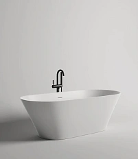 Ванна из искусственного камня Salini Mona 180x80 см белая