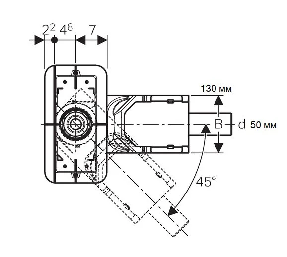 Душевой лоток Geberit CleanLine 26 см пластик 154.150.00.1 (детальная фотография), стандартные