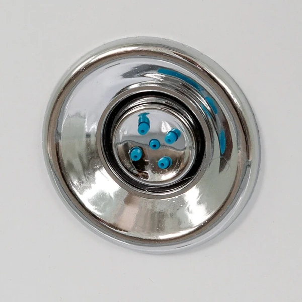 Душевая кабина Deto L 100x100 см с гидромассажем L901NGM (детальная фотография), современныe, hi-tech, декорированныe