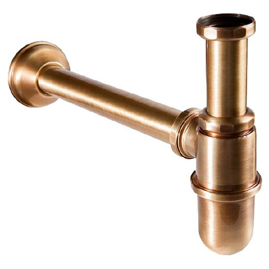 Сифон для раковины Nicolazzi Scarichi 5568B (детальная фотография), хром, бронза, золото, другие