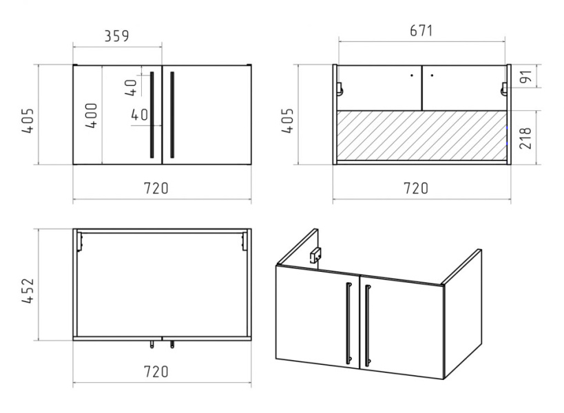 Схема (детальная фотография), моноблок