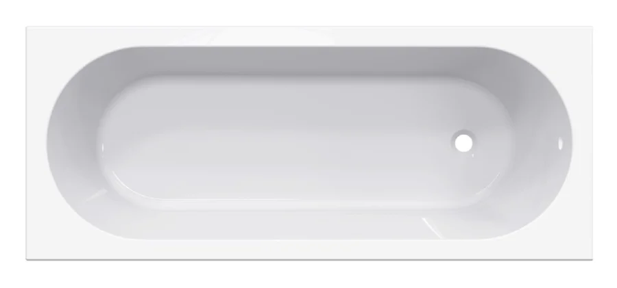 Ванна из искусственного камня Belux Классика-2 1700, 4810924290335, 170 x 70 см, Solid Surface, белый (детальная фотография)