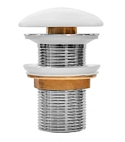 Донный клапан IDDIS Optima Home белый матовый