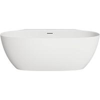 Ванна из искусственного камня Salini Alda Wall 170x90 см белый матовый