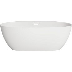 Ванна из искусственного камня Salini Alda Wall 170x90 см белый матовый