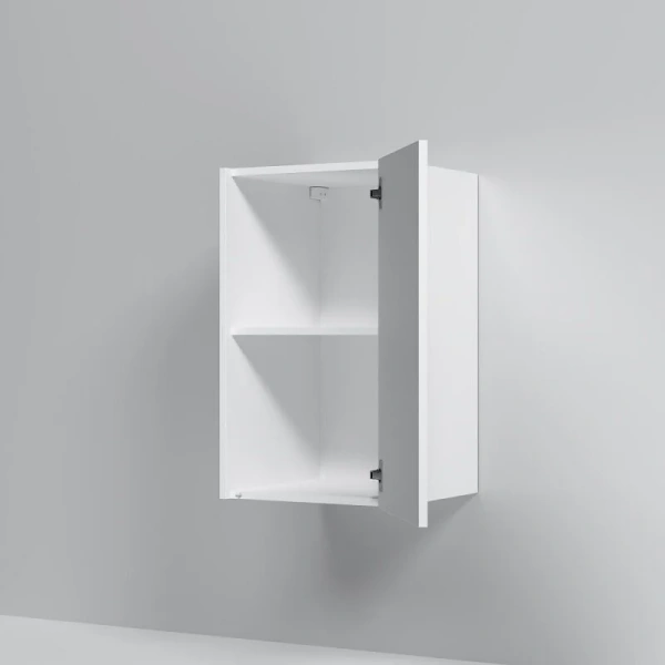 Шкаф подвесной Am.Pm Func 40 см белый матовый M8FCH0402WM (детальная фотография), современные, hi-tech