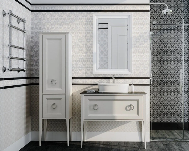 Раковина Kerama Marazzi Cirko 50 см белая глянцевая CI.wb.50 (детальная фотография), в форме чаши, круглой формы