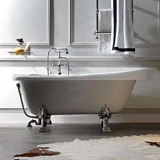 Ванна отдельностоящая ножки цвет хром 170х77 Kerasan Retro