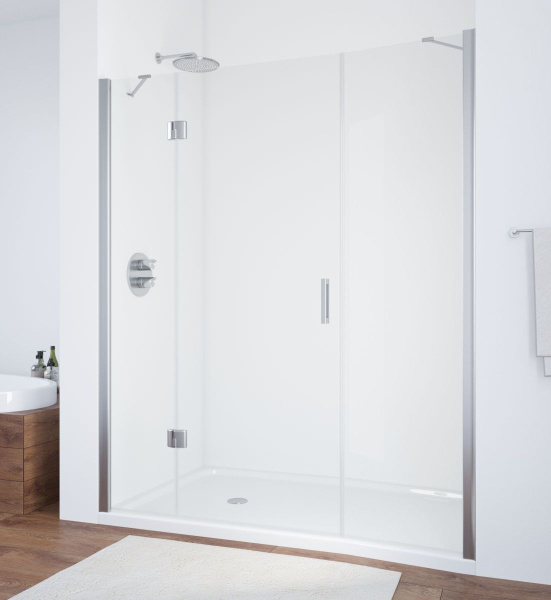 Душевая дверь Vegas-glass AFP-F 160 (детальная фотография), современные, hi-tech