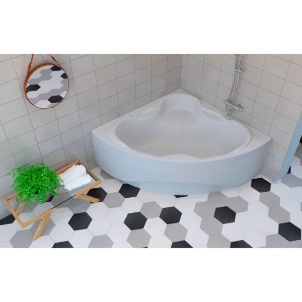 Ванна акриловая Lavinia Boho Elegant 140x140 см угловая 37050140 (детальная фотография), полукруглые