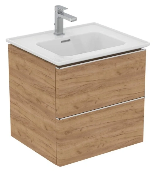 Раковина Ideal Standard Strada II 54 см с отверстием для смесителя T298801 (детальная фотография), одинарные