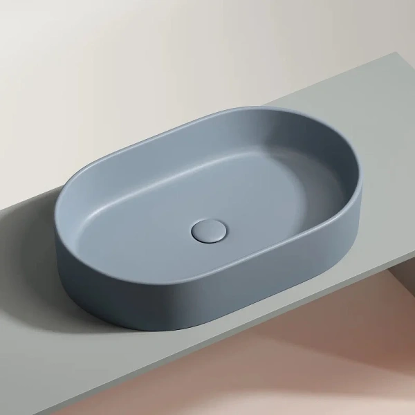 Раковина Ceramica Nova Element 60 см серо-голубая CN6048MHL (детальная фотография), нет в наличии