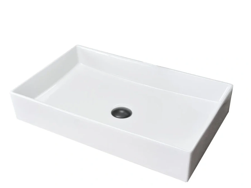 Раковина GID Geometrico N9496 60 см белая 51228 (детальная фотография)
