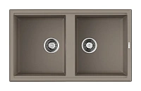 Мойка для кухни Omoikiri Tedori 86-2-SA 86 см бежевая