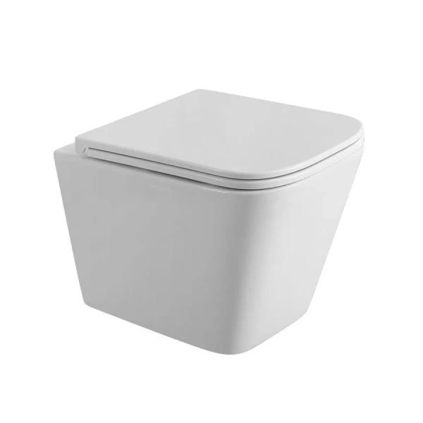 Унитаз подвесной BelBagno Ardente-R безободковый BB520CH-TOR/SC (детальная фотография)