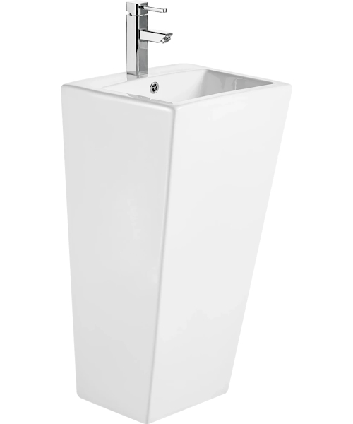 Раковина напольная Ceruttispa Vito 44 см белая CT7663 (детальная фотография)