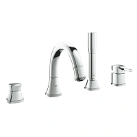 Смеситель GROHE Grandera с душевым гарнитуром для ванны 