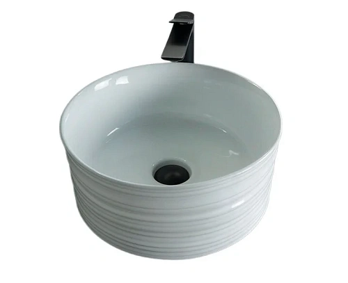 Раковина GID Esfera W969 41 см белая - фото 2