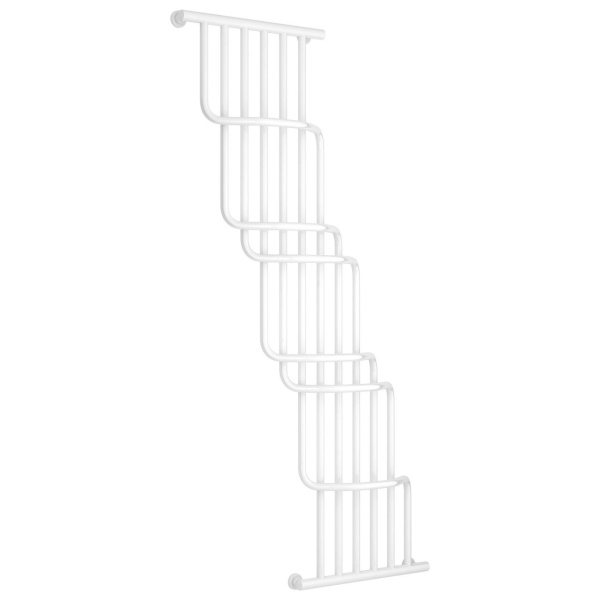 Полотенцесушитель водяной, цвет белый, Сунержа Нега 1700х1000 12-0225-1710 (детальная фотография)