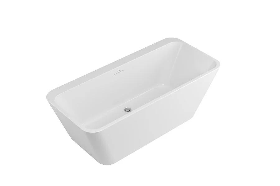 Ванна акриловая Excellent Lila 2.0 160 x 73 см, отдельностоящая, белая, WAEX.LIL2.160.WHW (детальная фотография), современныe, hi-tech