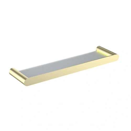 Полочка для ванной Timo Saona золото матовое - фото 1