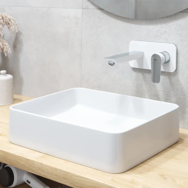 Смеситель для раковины IDDIS Cloud скрытого монтажа CLOSB00i65 (детальная фотография), современные, hi-tech