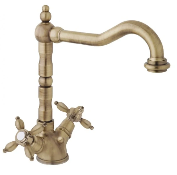 Смеситель для раковины Cezares Nostalgia бронза NOSTALGIA-LS2-02 (детальная фотография)