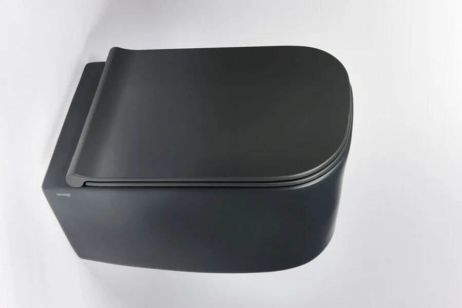 Унитаз с инсталляцией Valsir MEG11PRO с клавишей хром KIT VSCR 5486NEMT Slim P3 (детальная фотография), с инсталляцией index_2