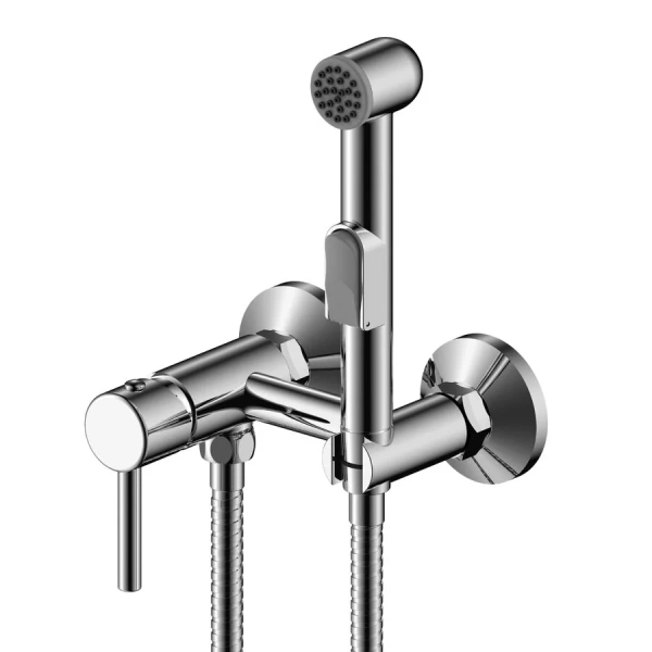 Гигиенический душ со смесителем Rossinka X хром X25-52 (детальная фотография)