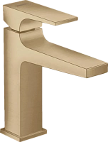 Смеситель для раковины Hansgrohe Metropol шлифованная бронза