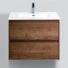 Тумба под раковину подвесная BelBagno Kraft 50 см rovere tabacco