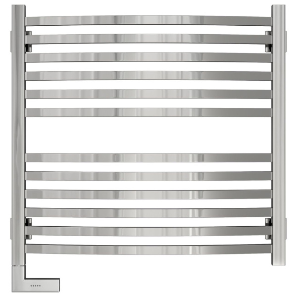 Полотенцесушитель электрический Сунержа Аркус 2.0 60х60 см из нержавеющей стали (детальная фотография), современные, hi-tech