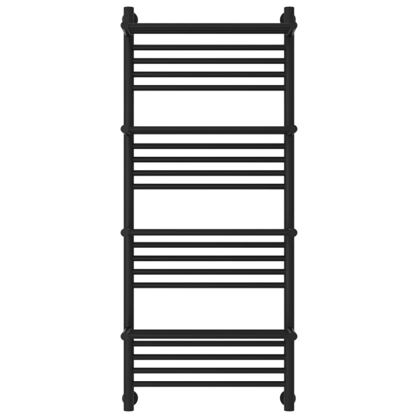Полотенцесушитель водяной Сунержа Богема 50x120 см матовый чёрный 31-0224-1250 (детальная фотография), современные, hi-tech