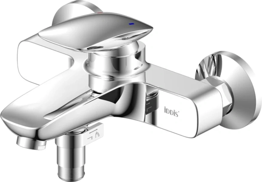 Смеситель для ванны IDDIS Stone короткий излив STOSB00i02WA (детальная фотография)