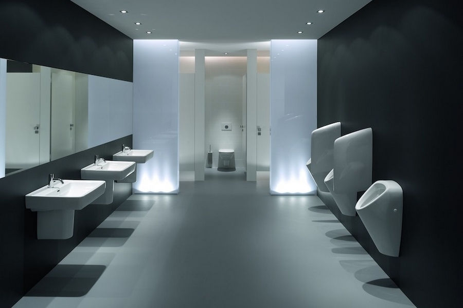 Писсуар подвесной Laufen Caprino c покрытием LCC 8.4206.2.000.400.1 (детальная фотография), подвесные