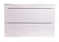 Тумба под раковину подвесная Style Line Бергамо 90 см белая