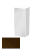 Шкафчик, петли справа, корпус:мокка, фасад:стекло, мокка Keuco Royal Reflex