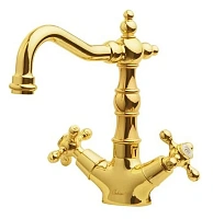Смеситель для раковины Boheme Tradizionale Oro высокий