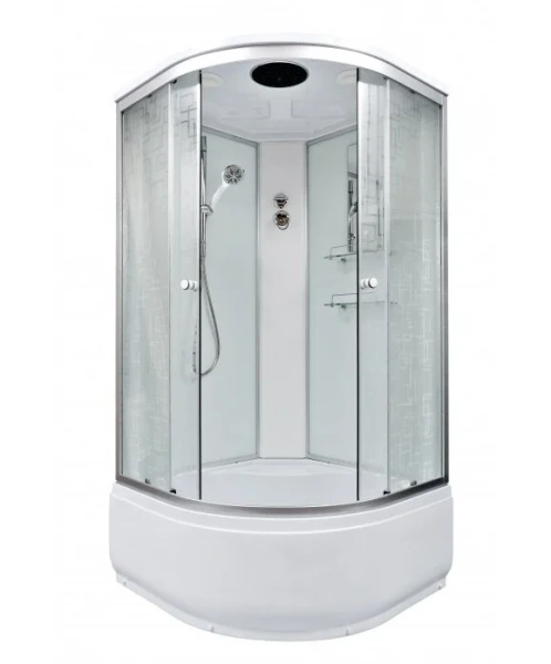 Душевая кабина Deto EM 100x100 см с сиденьем EM4510 (детальная фотография)