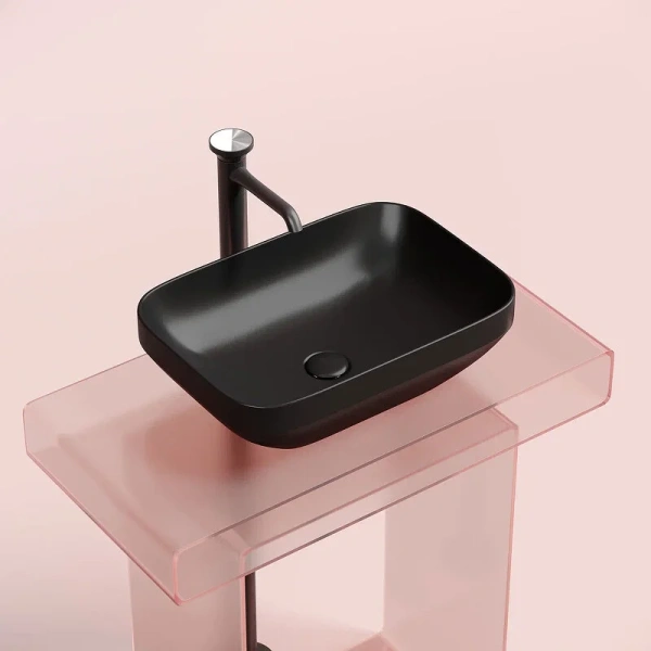 Раковина Ceramica Nova Element 50 см черная матовая CN6055MB (детальная фотография) index_1