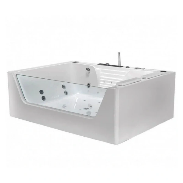 Ванна гидромассажная Frank F155, пристенная, 170 x 120 x 60 см, 2017439109 (детальная фотография), современныe, hi-tech