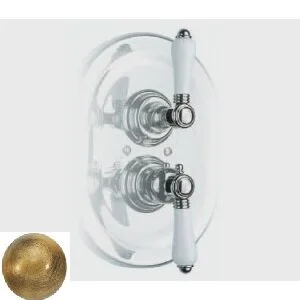 Смеситель термостатический для душа, наружная часть, бронза, Nicolazzi Termostatico 4909BZ78 (детальная фотография)