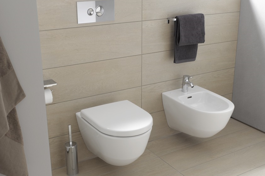 Биде подвесное Laufen Pro белое 8.3095.2.000.304.1 (детальная фотография), подвесные