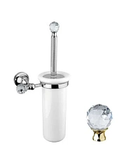 Ёршик Cezares Olimp золото 24 карат, с кристаллом Swarovski